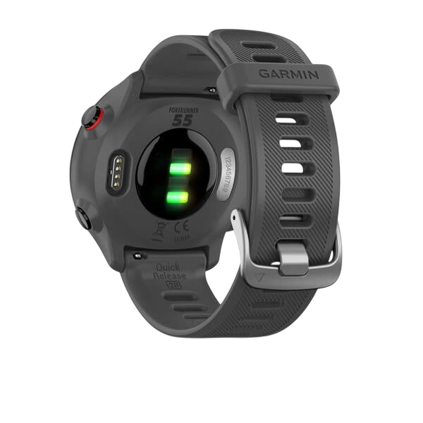 Garmin Forerunner 55 Monterra Grey - in use