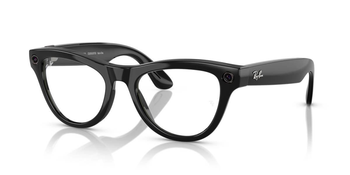 Ray-Ban Meta Skyler Gen 1 - Shiny Black / Transition Amethyst