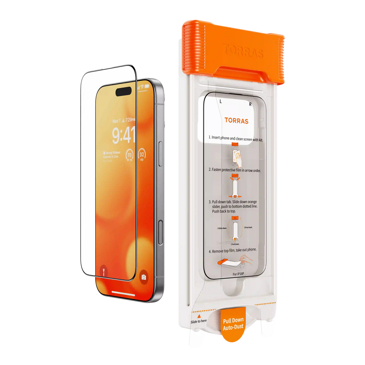 Torras OrigArmor AR Screen Protector for iPhone 18 Pro
