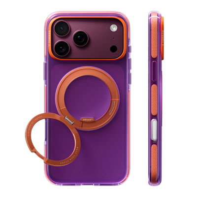Torras Ostand O3 Hue Case for iPhone 18 Pro Max - Pink & Yellow #color_pink-yellow