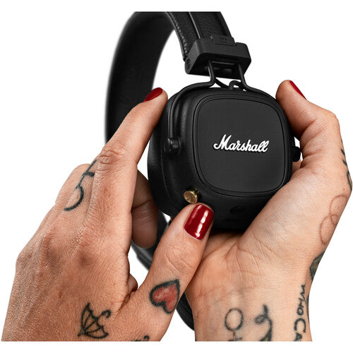 Marshall Major IV On-Ear Wireless Headphones - International Warranty