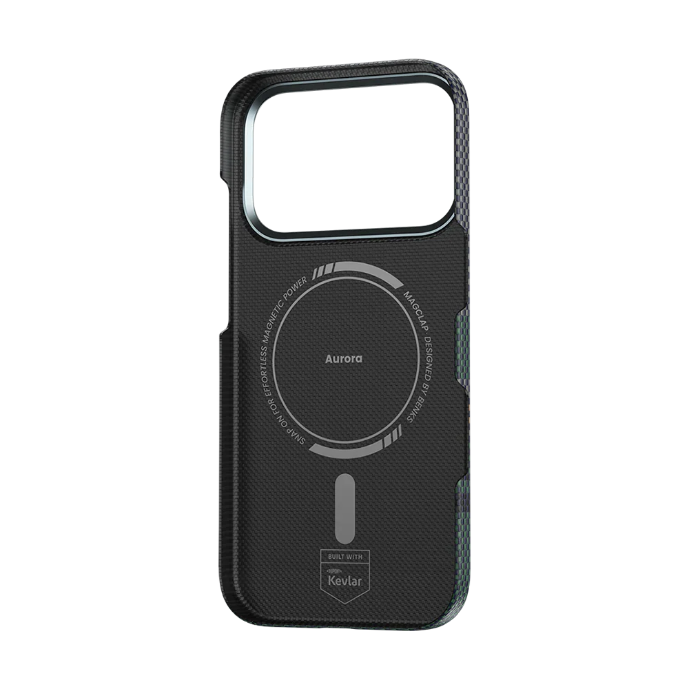 غلاف بنكس أورا أرمور إير مصنوع من كيفلار® لآيفون 17 برو ماكس / 17 برو / إير