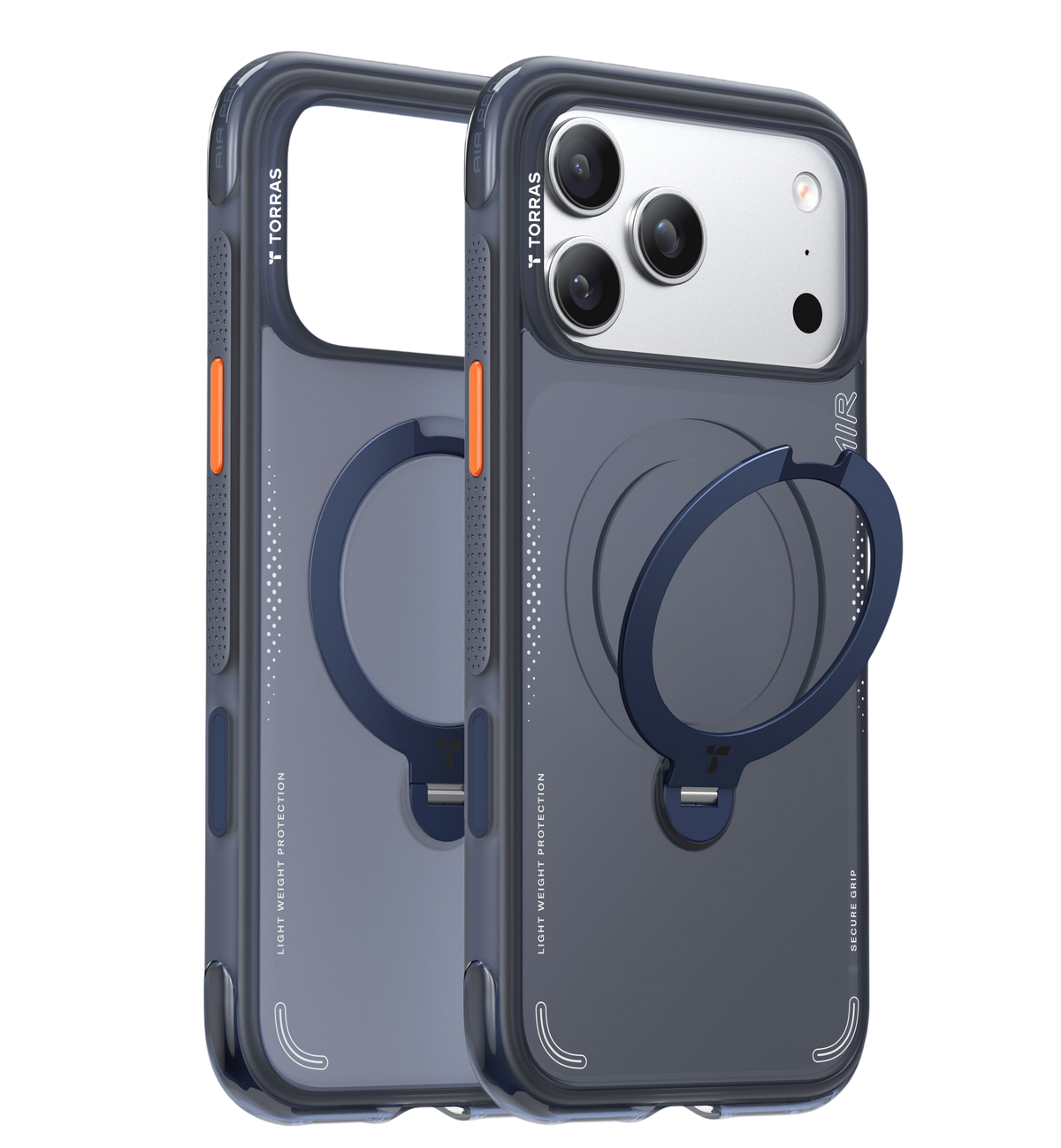 Torras Ostand Q3 Air for iPhone 17 Pro Max - Shadow Black