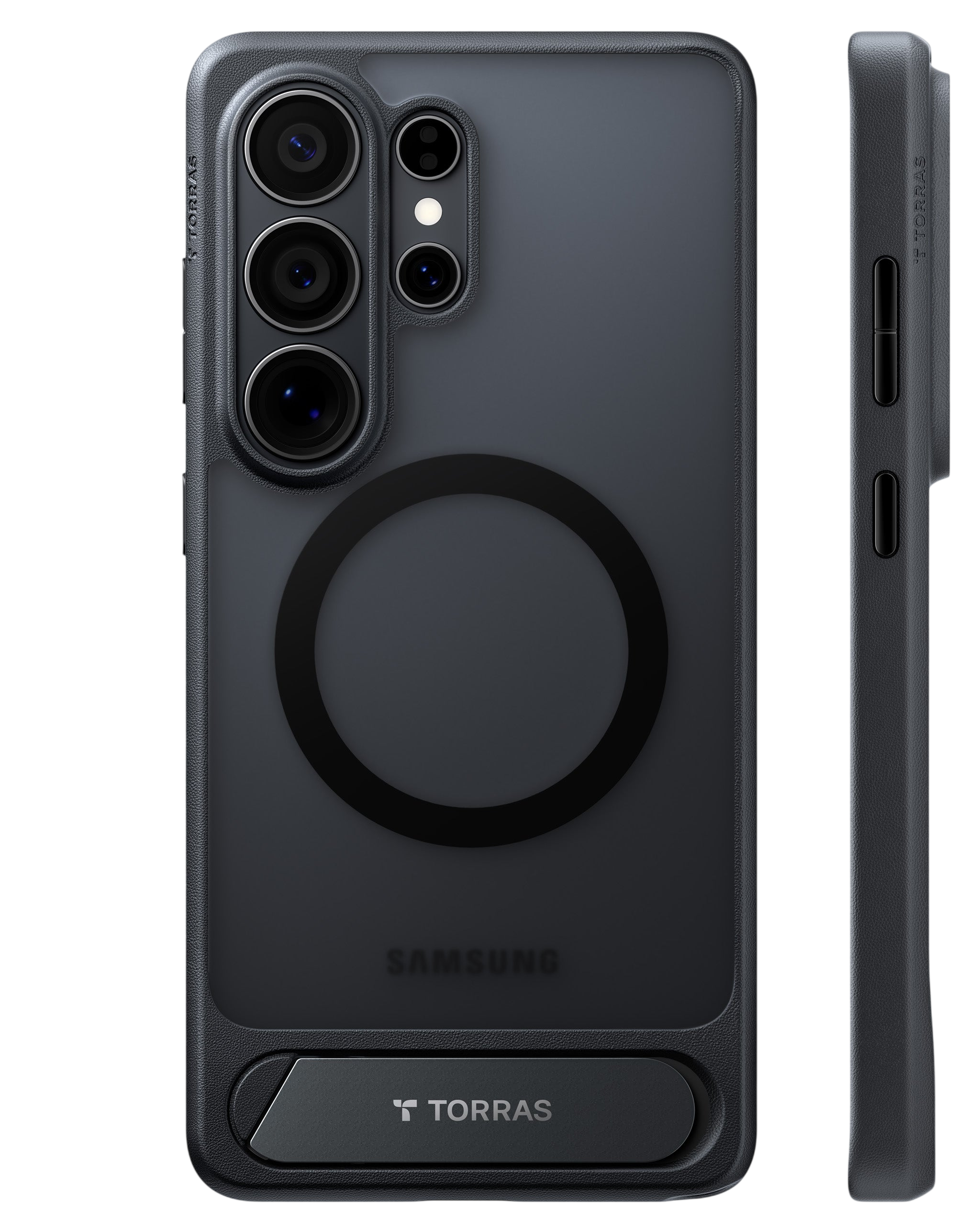 TORRAS Ostand L1 Guardian for Samsung Galaxy S26 Ultra - Black #color_black