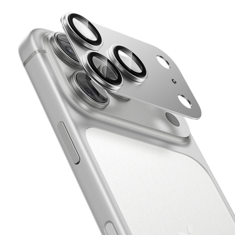 Benks GlassWarrior Plateau + Lens Protector for iPhone 17 Pro & Pro Max - Silver #color_silver