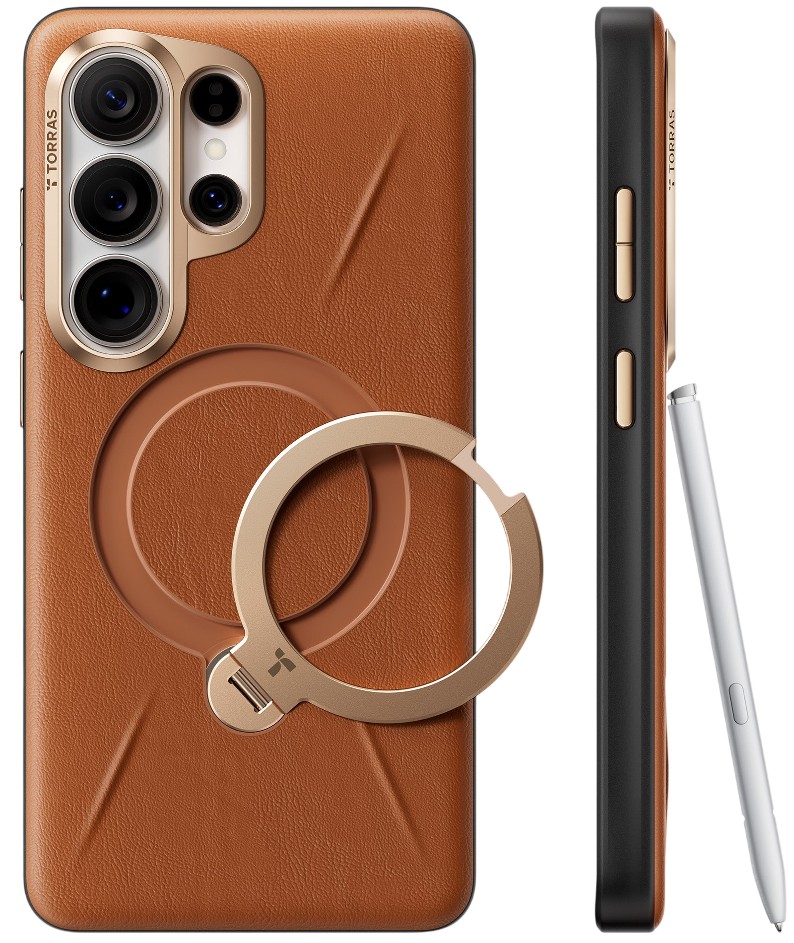 TORRAS Ostand Spin VegSkin for Samsung Galaxy S26 Ultra