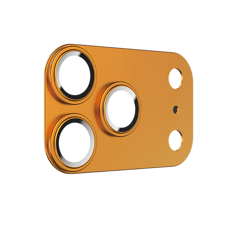 Benks GlassWarrior Plateau + Lens Protector for iPhone 17 Pro & Pro Max - Orange #color_orange