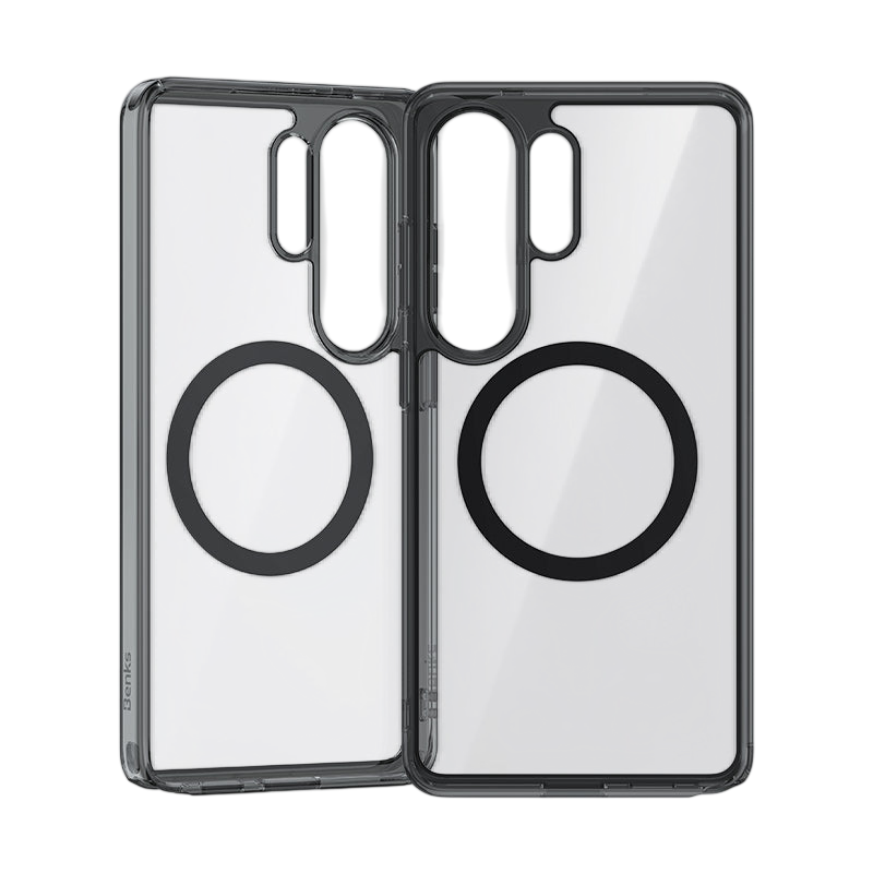 Benks Magnetic Crystal Phone Case with TPU Frame for Samsung Galaxy S26 Ultra / S26+ / / S26