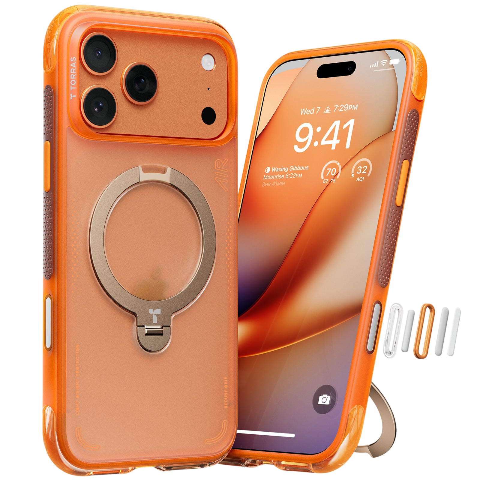 Torras Ostand Q3 Air لهاتف iPhone 17 Pro Max