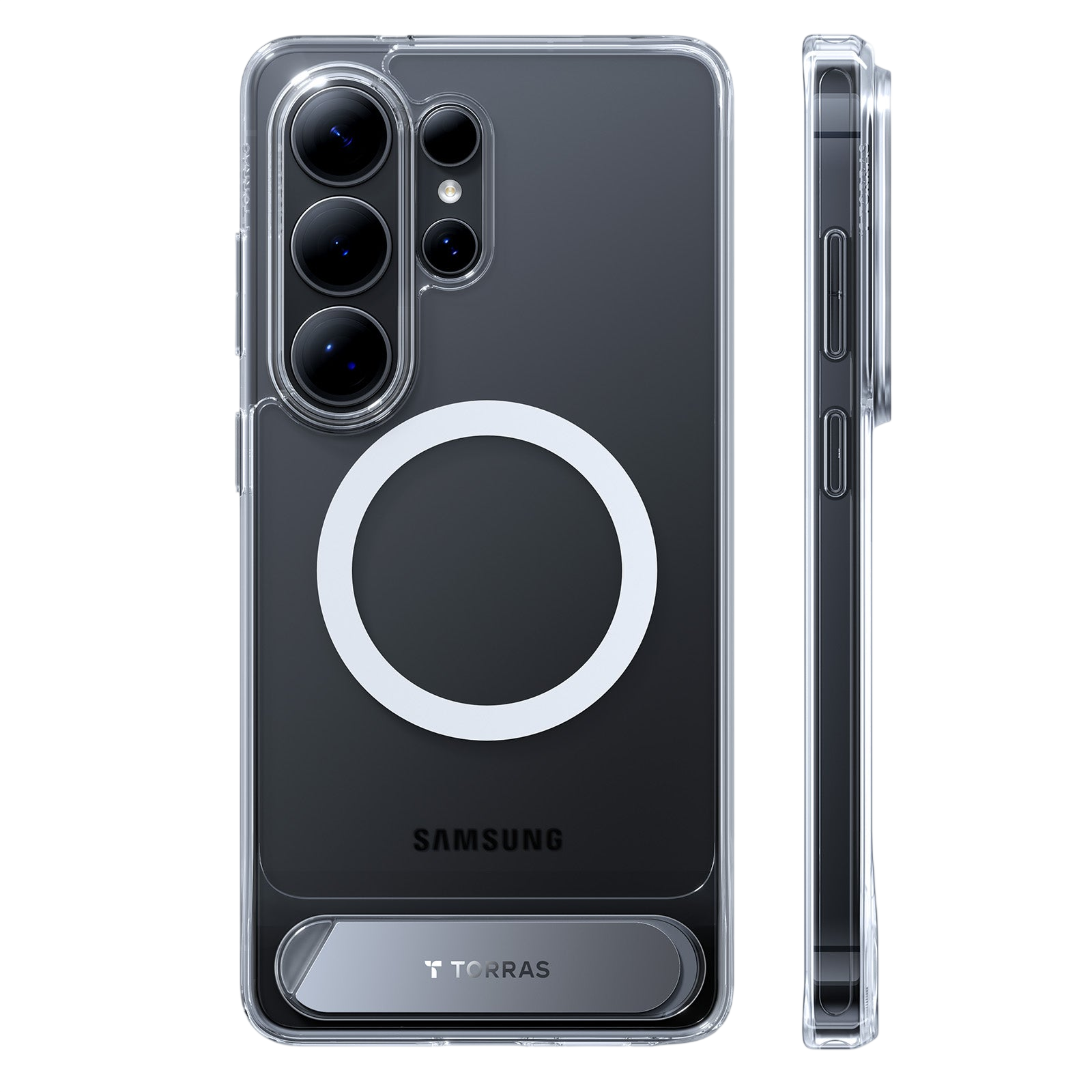 TORRAS Ostand L1 Guardian for Samsung Galaxy S26 Ultra - Clear