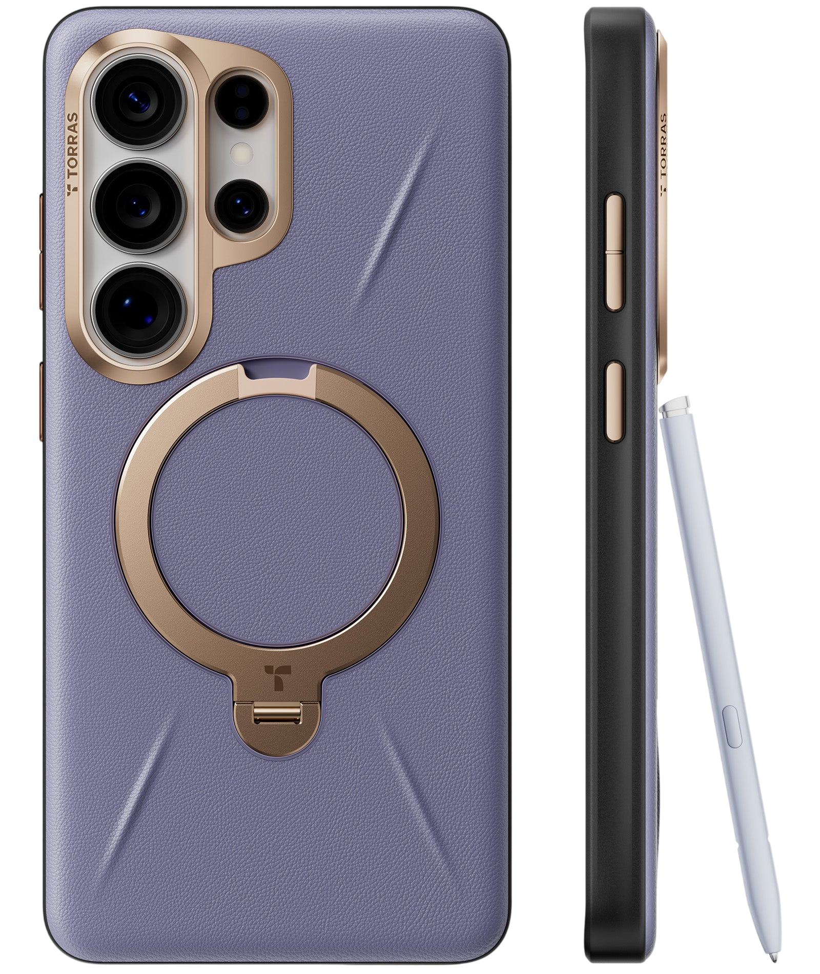 TORRAS Ostand Spin VegSkin for Samsung Galaxy S26 Ultra