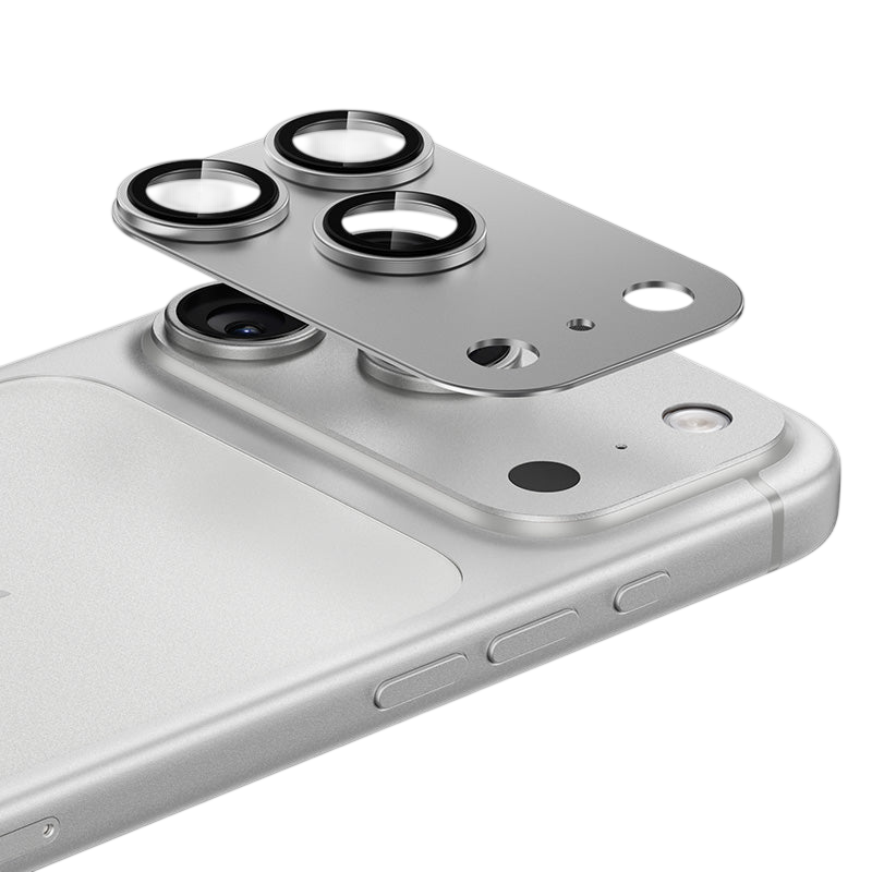 Benks GlassWarrior Plateau + Lens Protector for iPhone 17 Pro & Pro Max - Silver #color_silver
