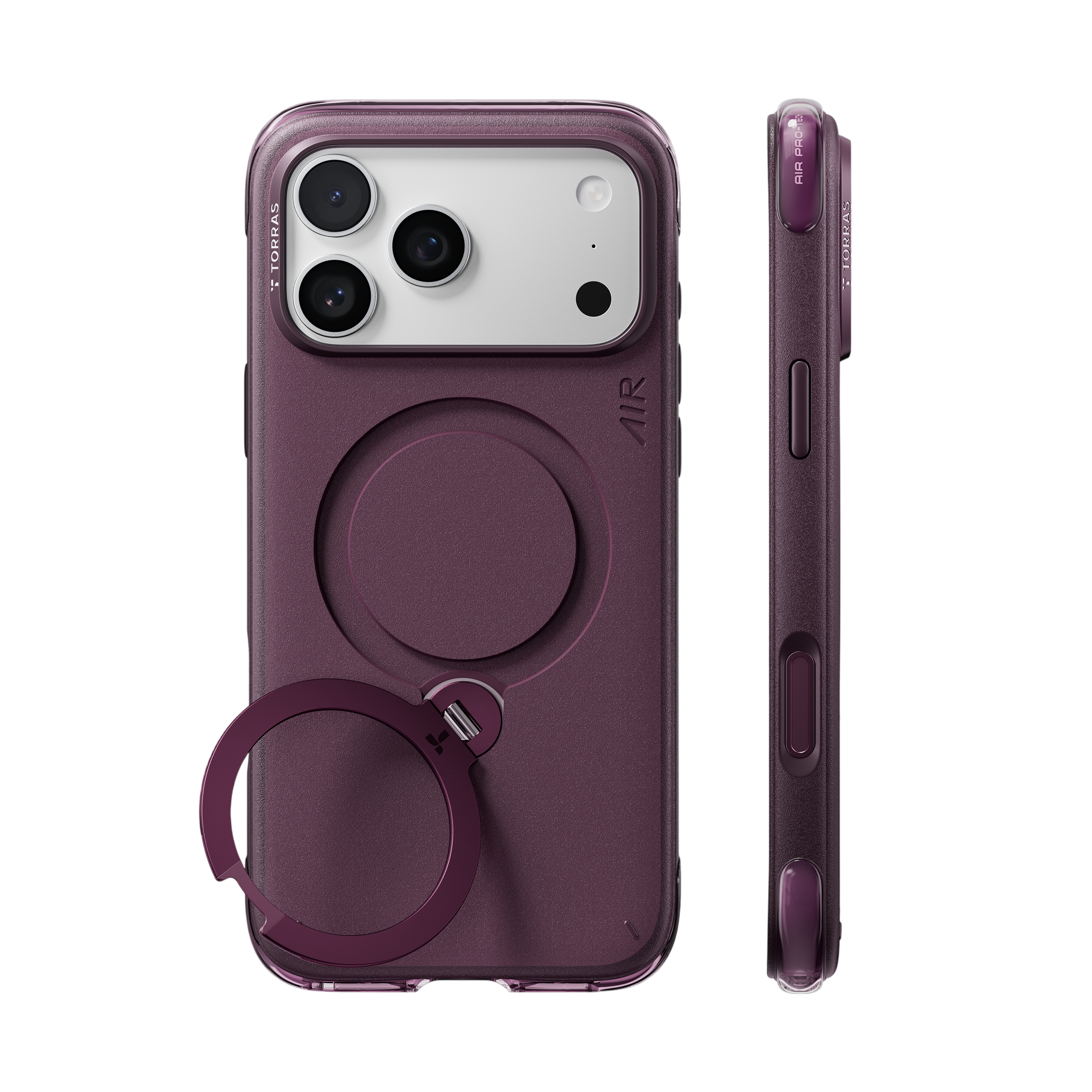 Torras Q3 Air Essential Case for iPhone 18 Pro - Purple