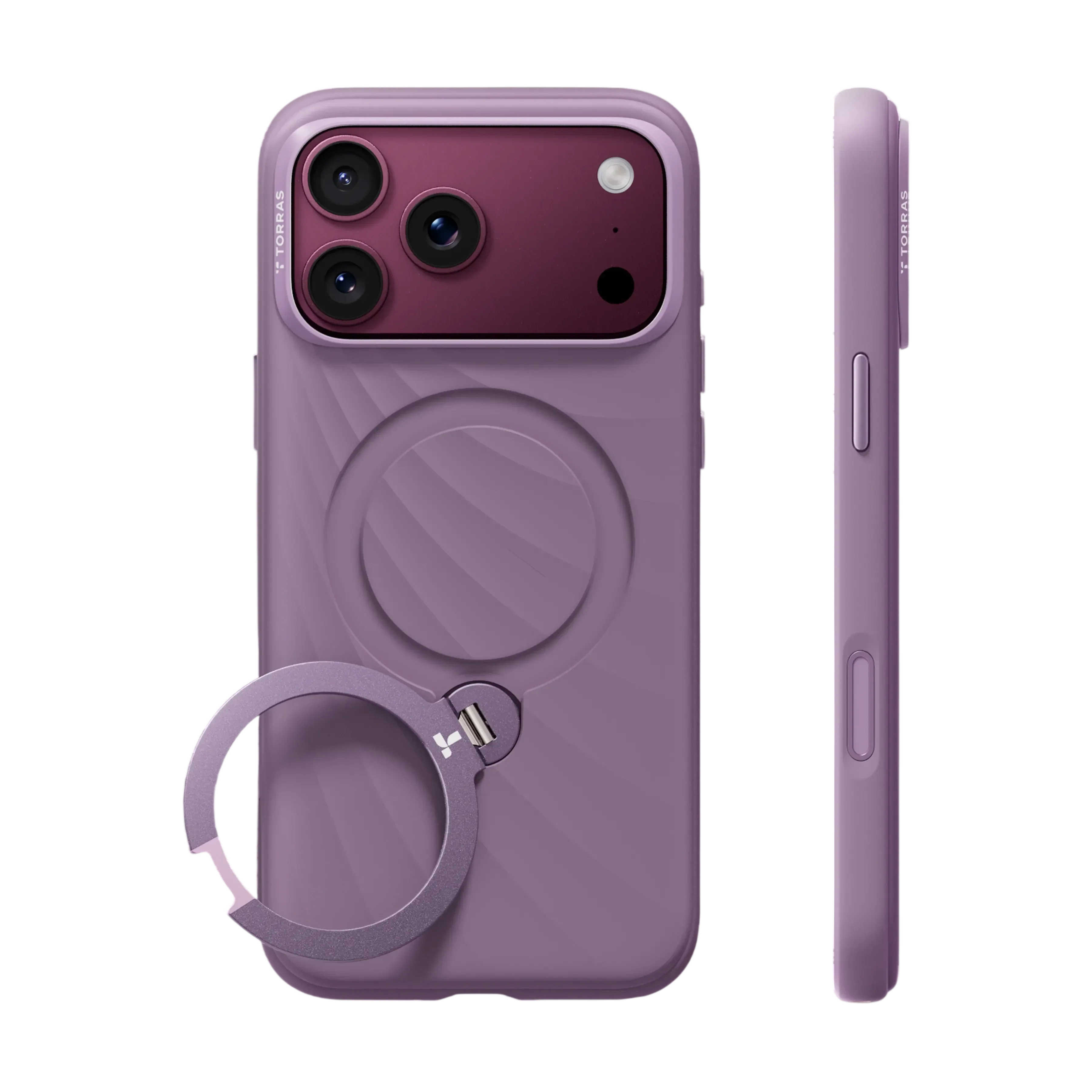Torras Ostand Q3 Silicone Case for iPhone 18 Pro Max