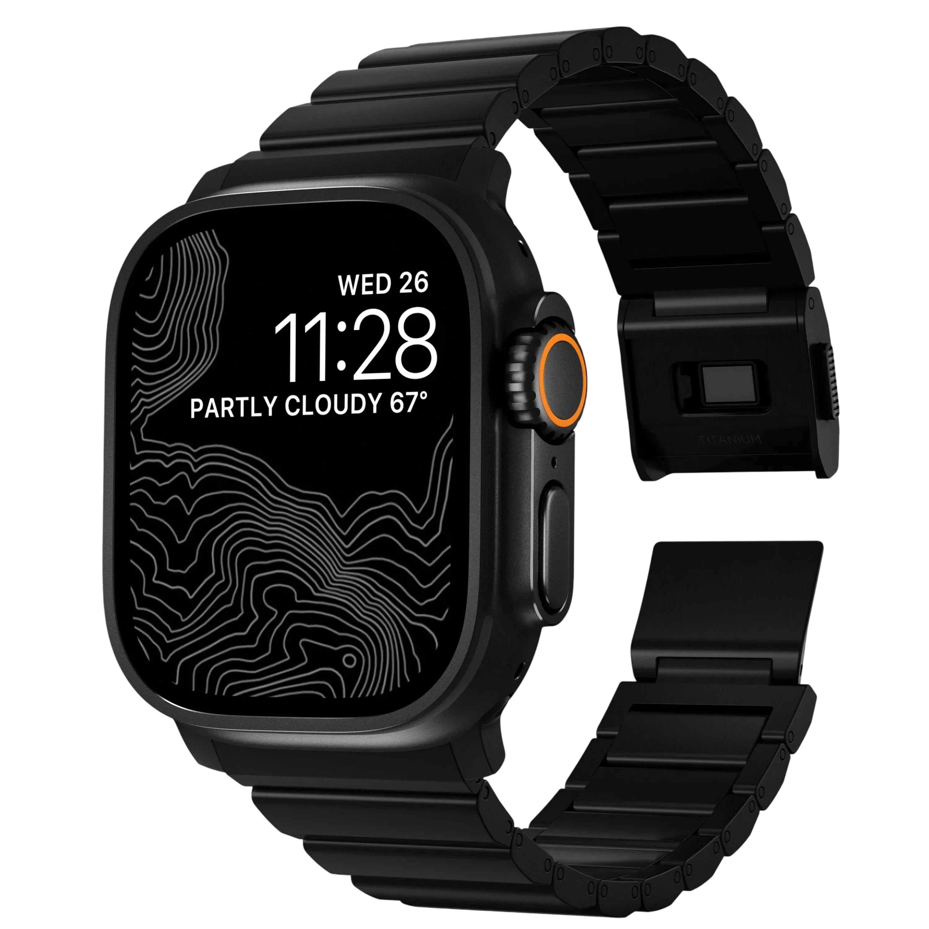 Nomad Natural Hardware Titanium Band for Apple Watch 49mm / 46mm