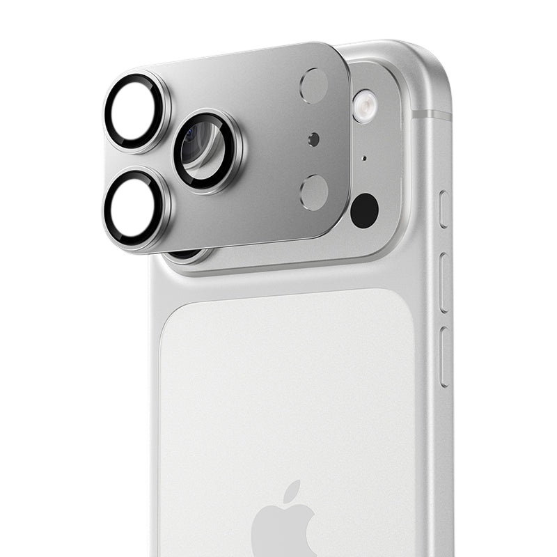 Benks GlassWarrior Plateau + Lens Protector for iPhone 17 Pro & Pro Max - Silver #color_silver