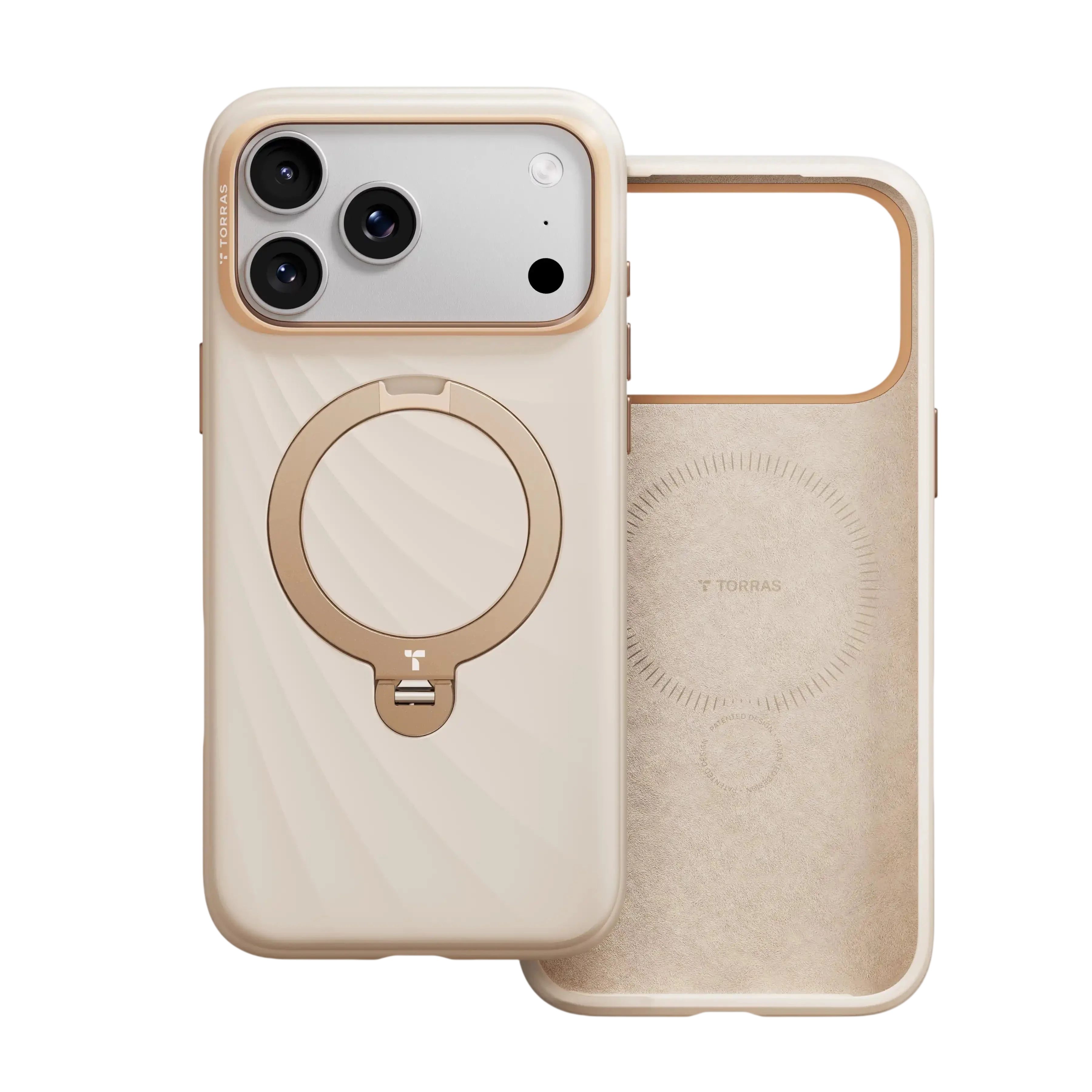 Torras Ostand Q3 Silicone Case for iPhone 18 Pro