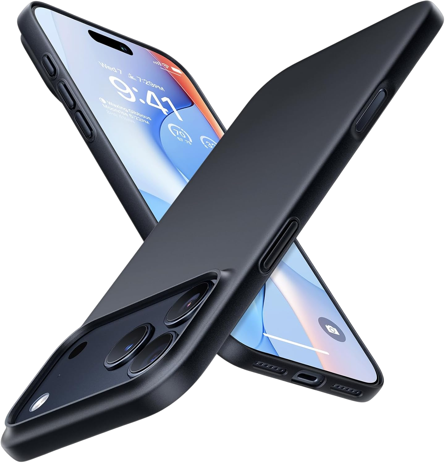 TORRAS SlimFit MagSafe Black Case for iPhone 17 Pro Max / 17 Pro / Air / 17