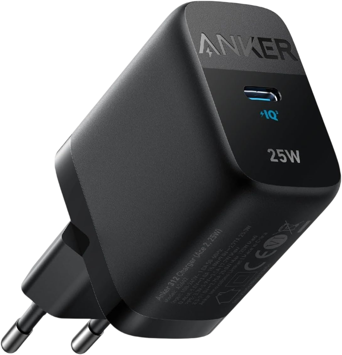 Anker 312 25W Ace Charger 2-Pin with 18 months warranty