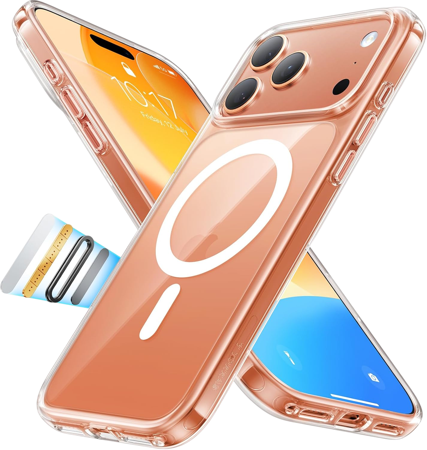 غلاف TORRAS SlimFit MagSafe لهاتف آيفون 17 برو ماكس / 17 برو / آير / 17