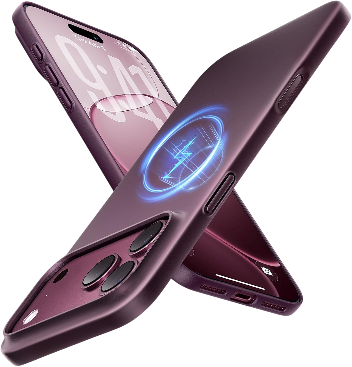 Torras OriginFit-Mag Case for iPhone 18 Pro Max - Burgundy
