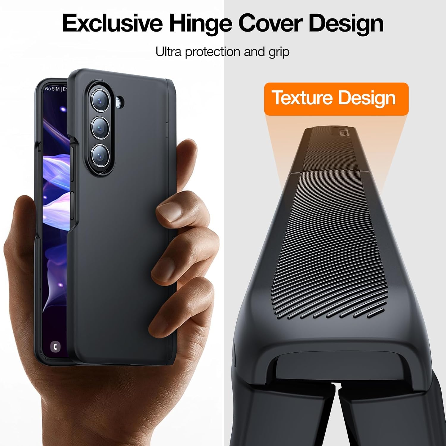جراب TORRAS Armor Stand Galaxy Z Fold 6 Case, [MIL-Grade Hinge Protect