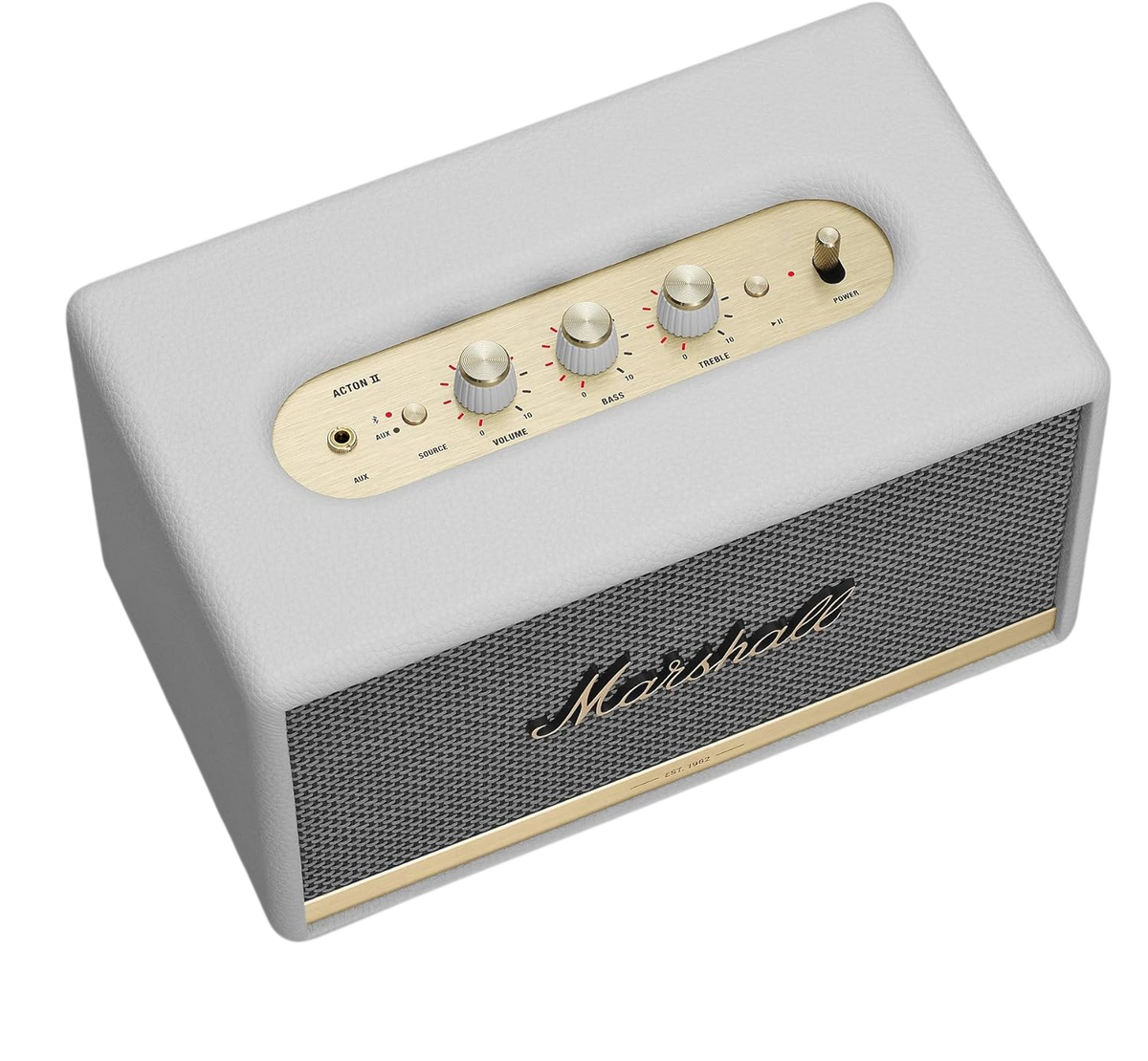 مكبر صوت Marshall Acton II اللاسلكي الستيريو بتقنية Bluetooth - ضمان دولي