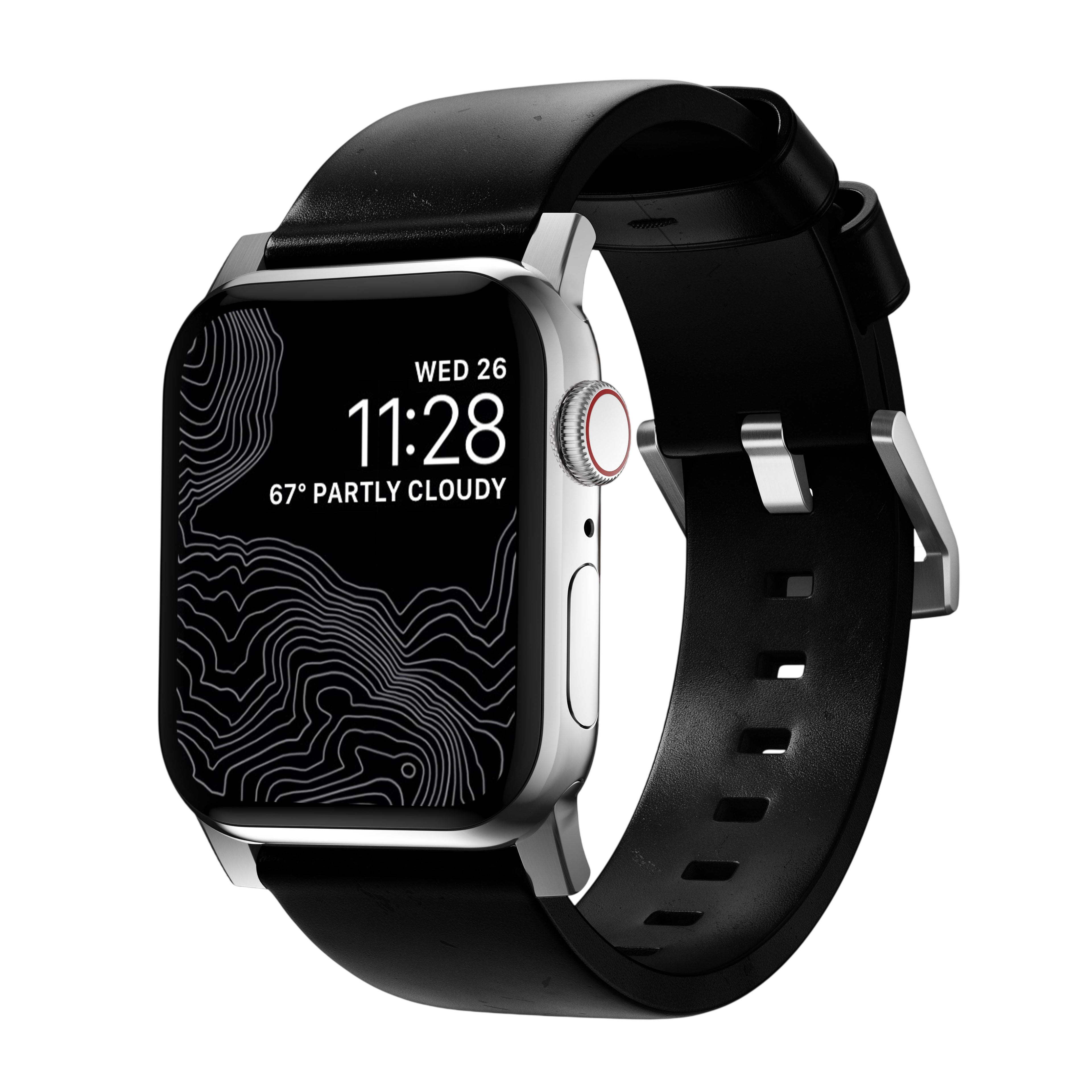 Nomad Modern Leather Band for Apple Watch Ultra 3 / 2 / 1 - 49mm