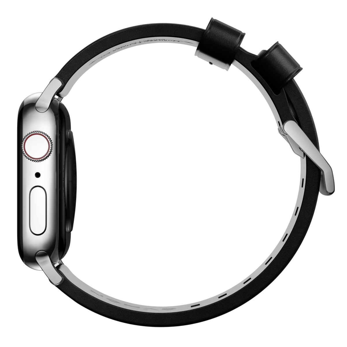 Nomad Modern Leather Band for Apple Watch Ultra 3 / 2 / 1 - 49mm - Black #color_black