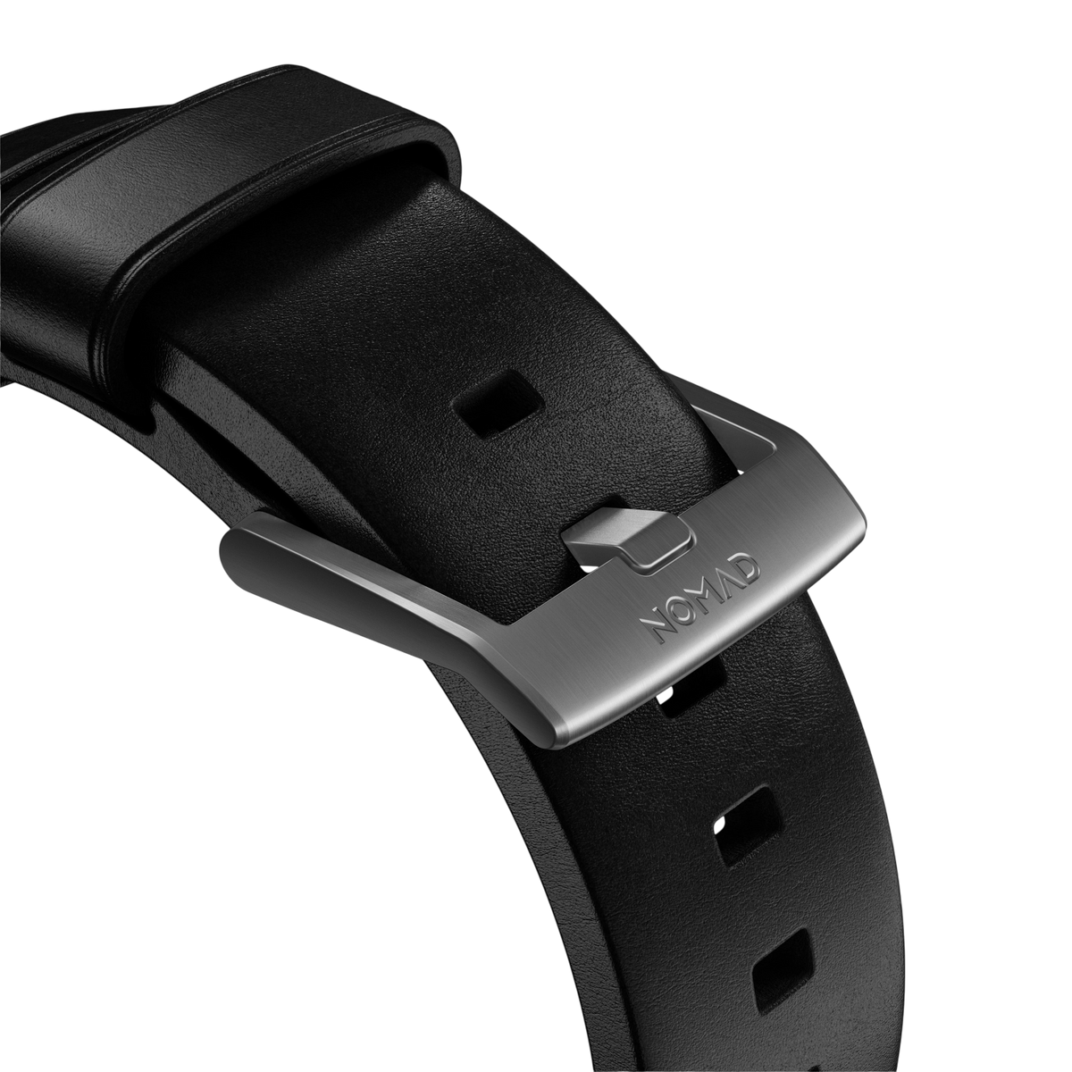 Nomad Modern Leather Band for Apple Watch Ultra 3 / 2 / 1 - 49mm - Black #color_black