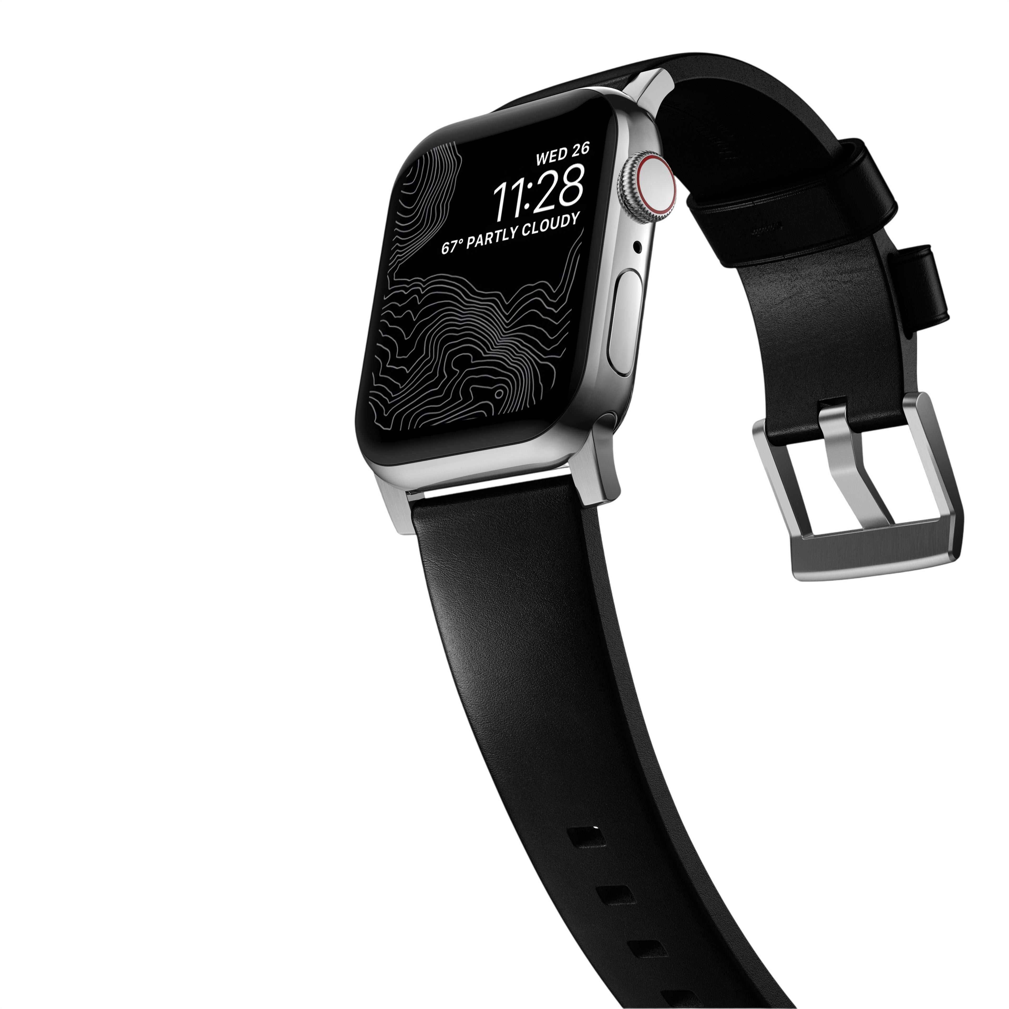 Nomad Modern Leather Band for Apple Watch Ultra 3 / 2 / 1 - 49mm
