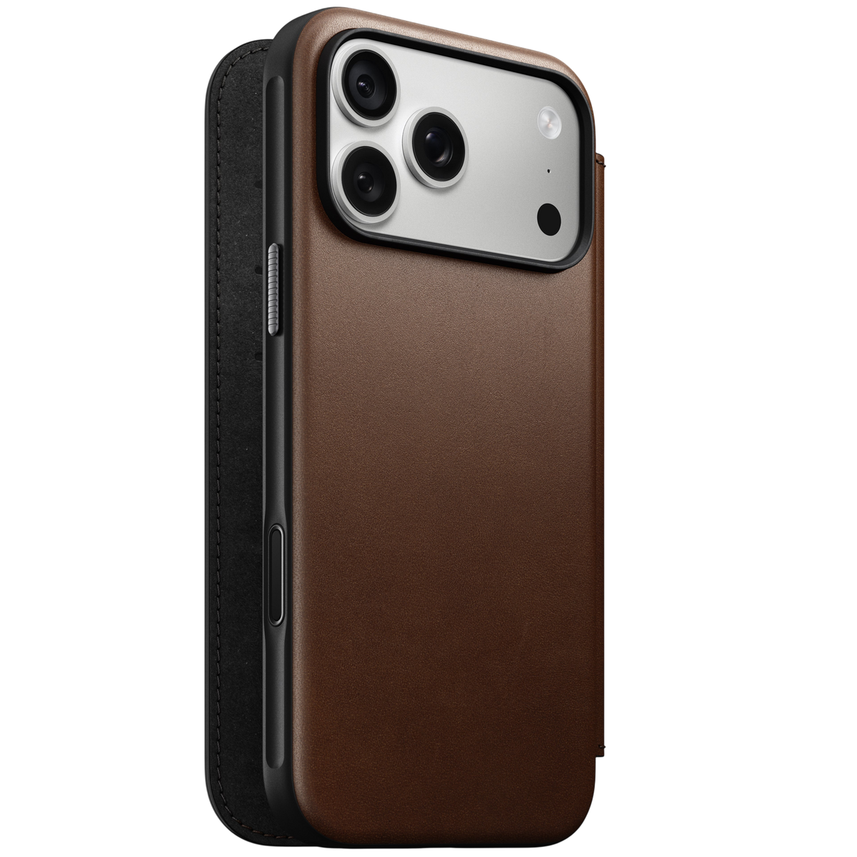 Nomad Modern Leather Folio Case for iPhone 18 Pro Max