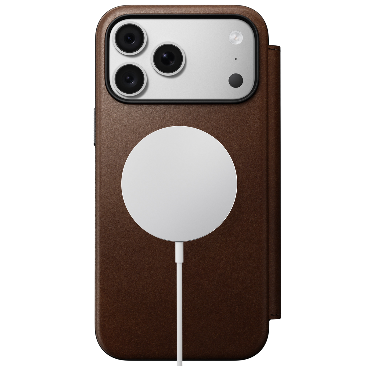 Nomad Modern Leather Folio Case for iPhone 18 Pro Max