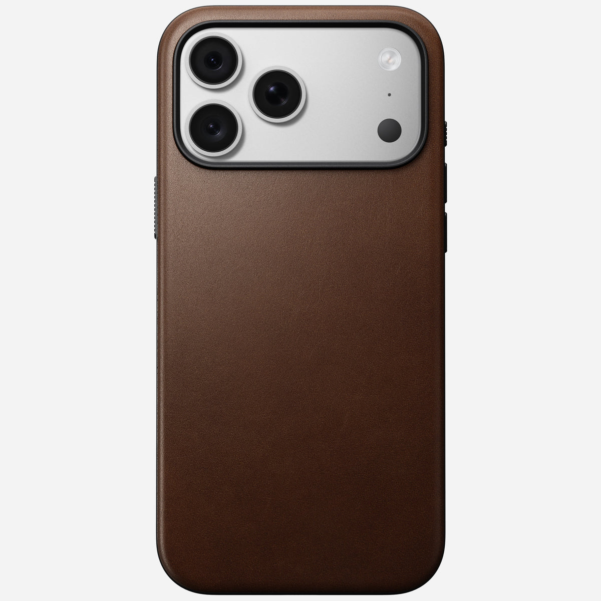 Nomad Modern Leather Case for iPhone 18 Pro Max - Brown (Camino Leather) #color_brown-camino-leather