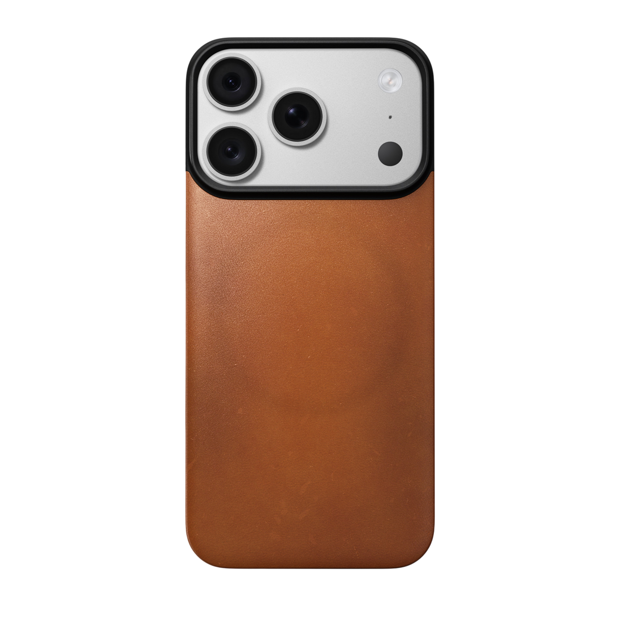 Nomad Mag Leather Back for iPhone 18 Pro - Saddle (Horween Leather), view 2