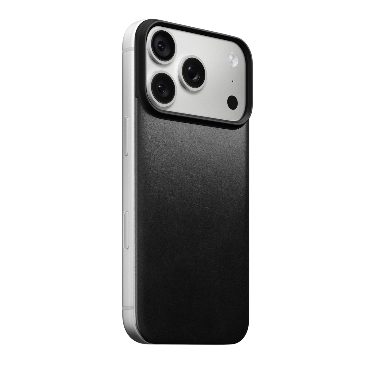 Nomad Mag Leather Back for iPhone 18 Pro - Black (Horween Leather)