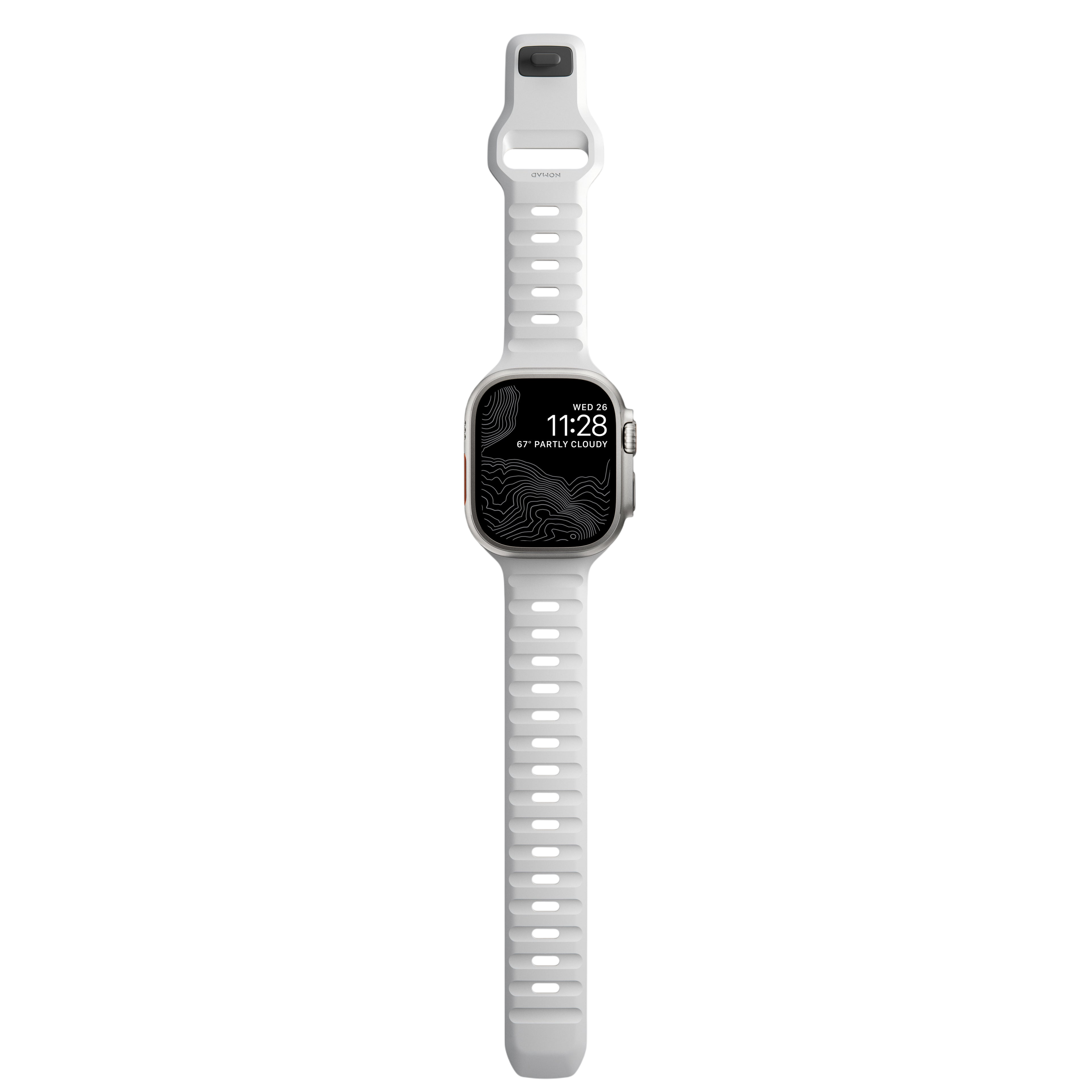 Nomad Waterproof Sport Band for Apple Watch 49mm / 46mm / 45mm - Stone