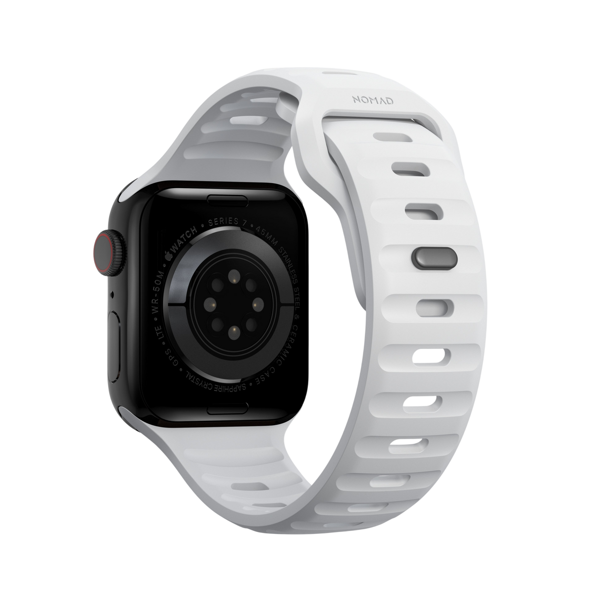 Nomad Waterproof Sport Band for Apple Watch 42mm / 41mm / 40mm - White #color_white