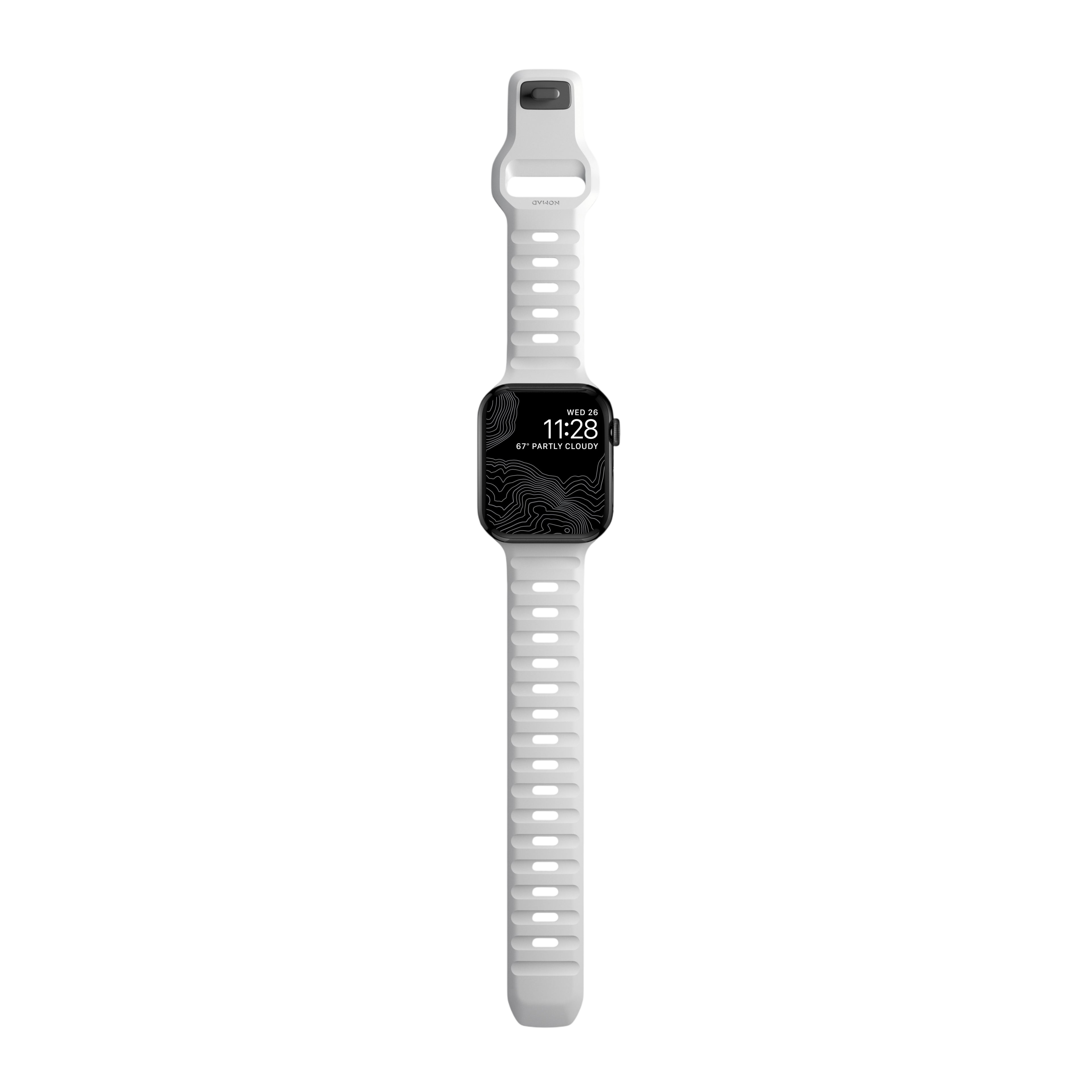 Nomad Waterproof Sport Band for Apple Watch 42mm / 41mm / 40mm - White #color_white