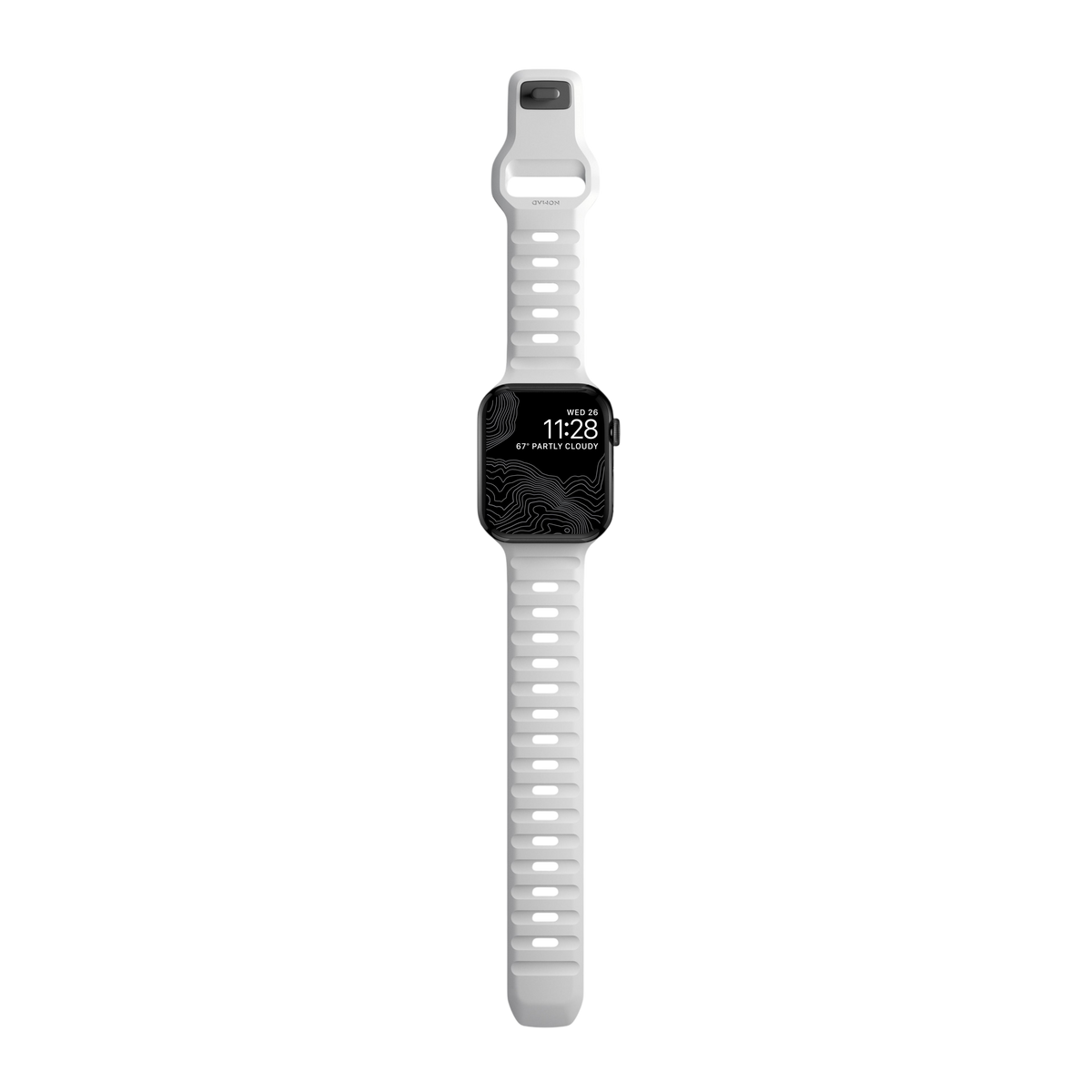 Nomad Waterproof Sport Band for Apple Watch 42mm / 41mm / 40mm - White #color_white