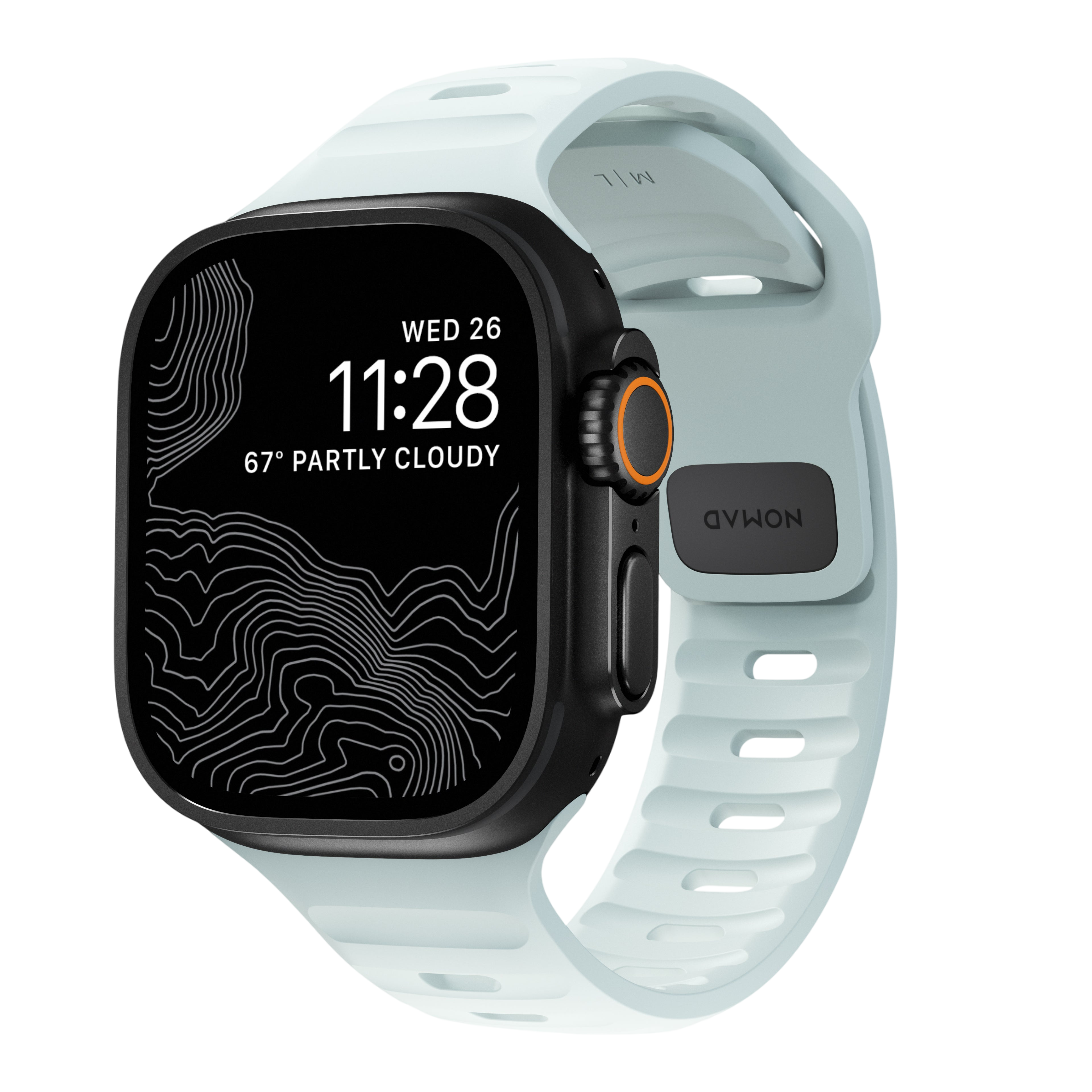 حزام ساعة Nomad Waterproof Sport Band for Apple Watch 49mm / 46mm / 45