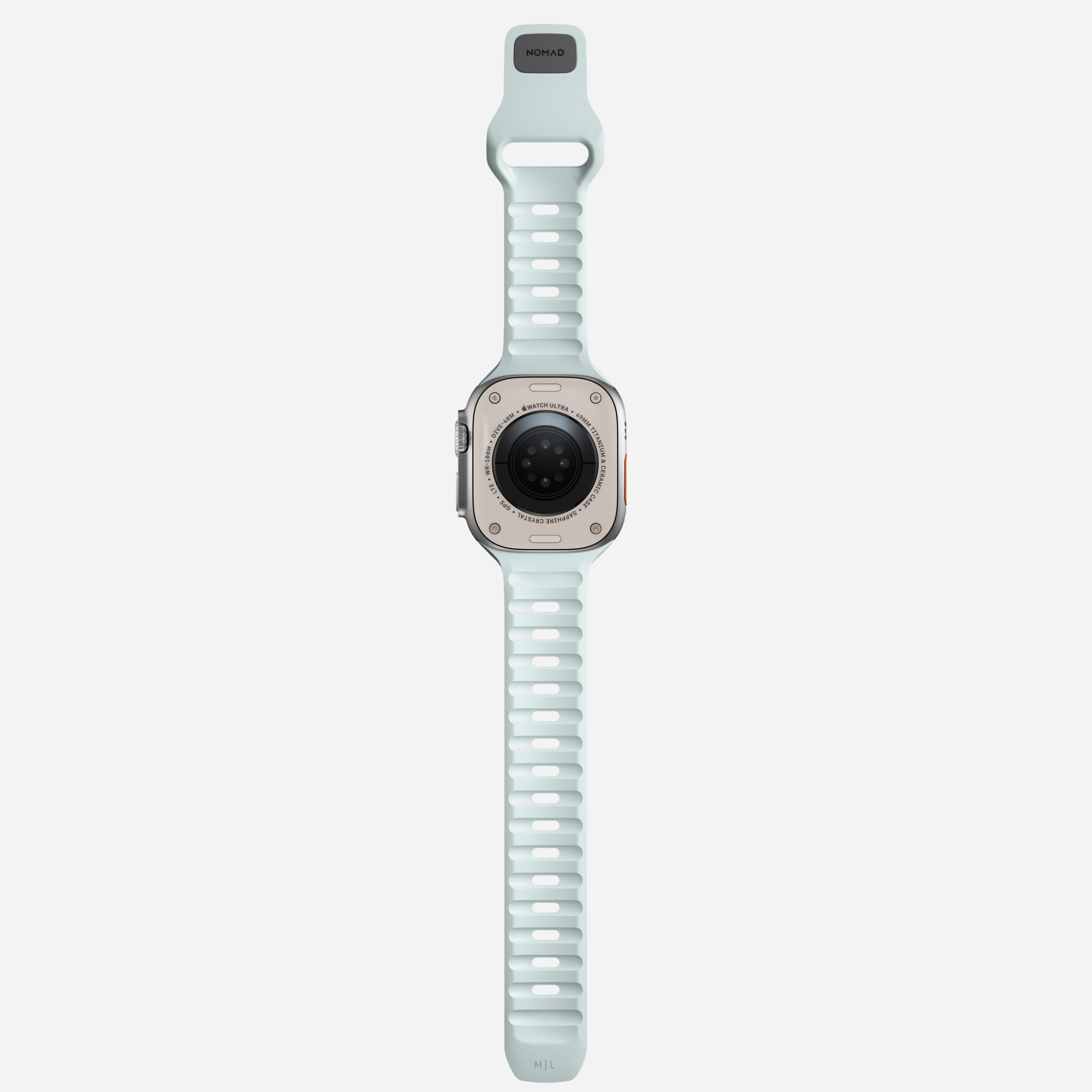 حزام رياضي مقاوم للماء نومات لساعة آبل 49mm / 46mm / 45mm