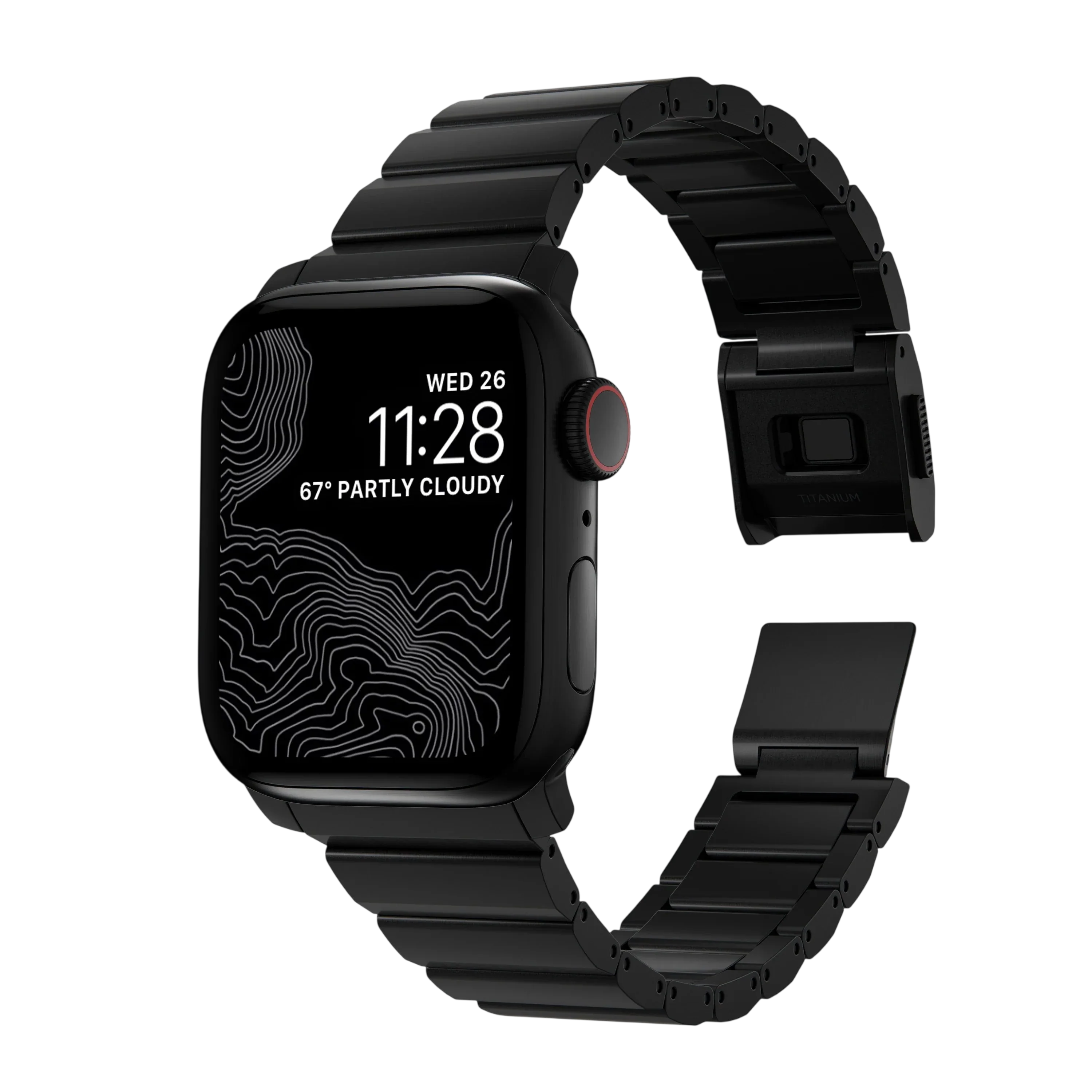 Nomad Natural Hardware Titanium Band for Apple Watch 42mm / 41mm