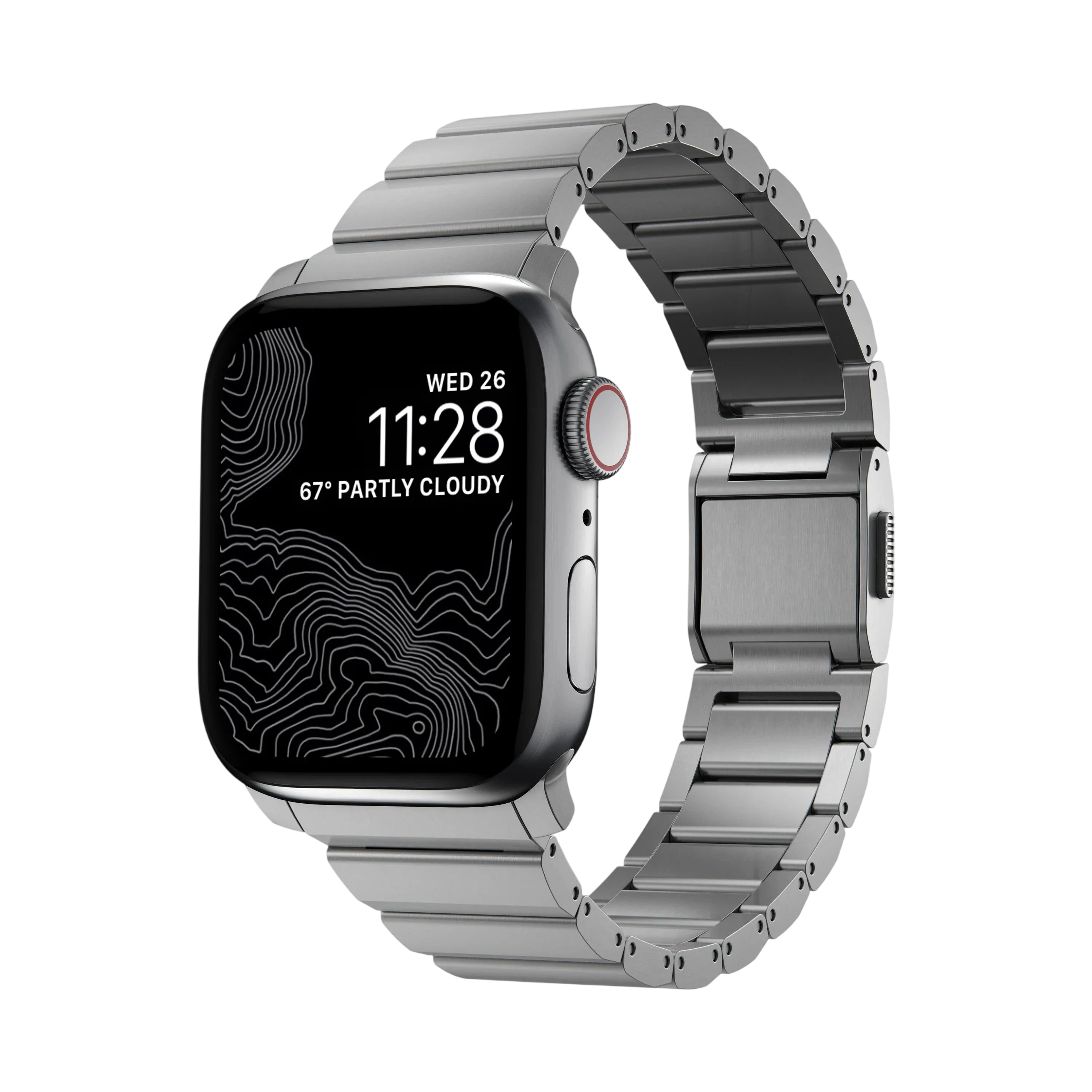 Nomad Natural Hardware Titanium Band for Apple Watch 42mm / 41mm