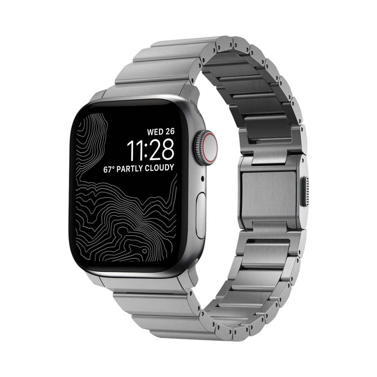 Nomad Titanium Band for Apple Watch 42mm / 41mm - Natural Hardware #color_natural-hardware