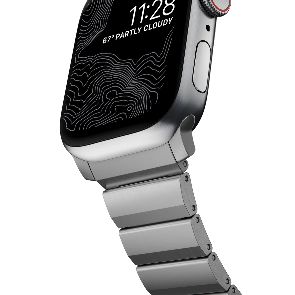 Nomad Titanium Band for Apple Watch 42mm / 41mm - Natural Hardware #color_natural-hardware