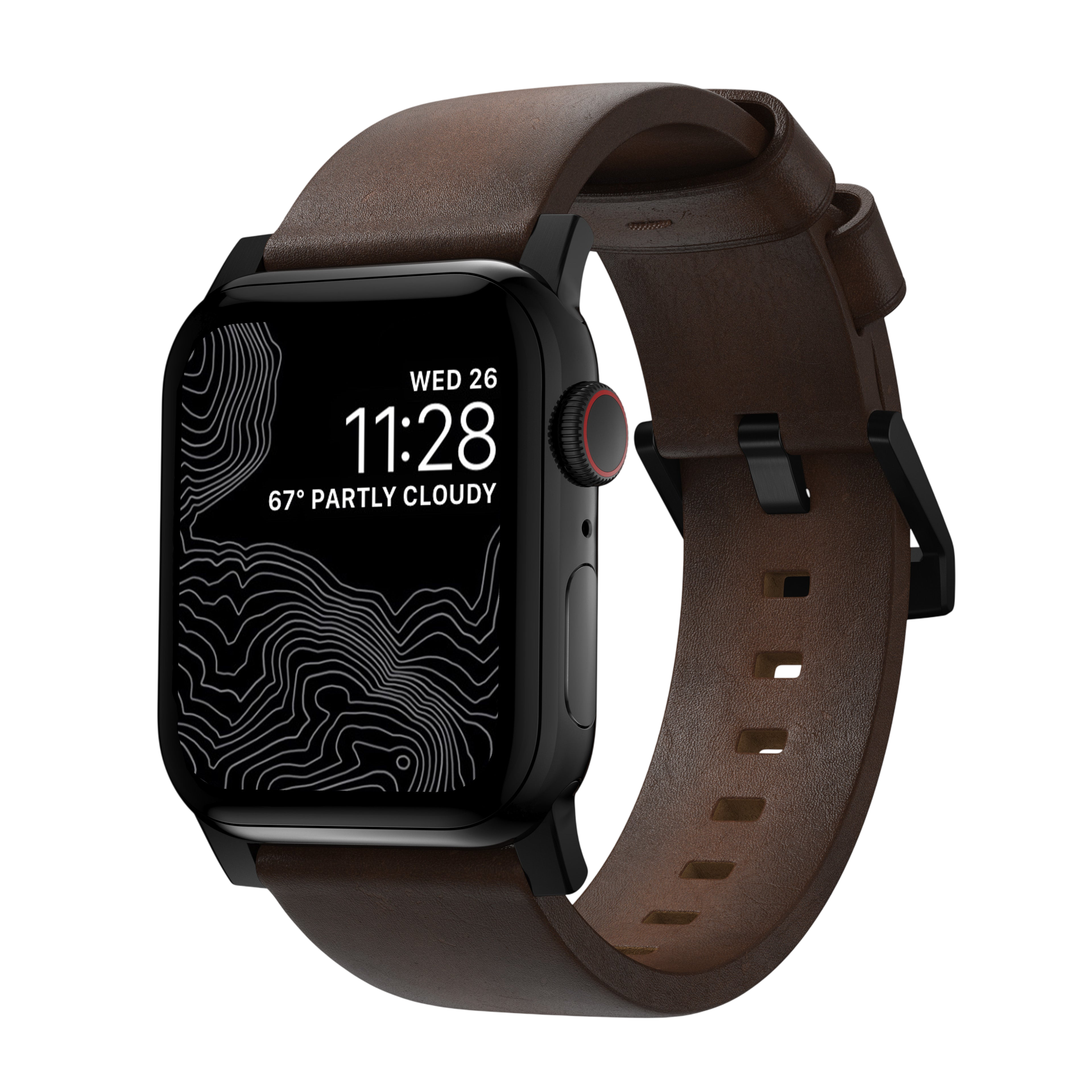 Nomad Modern Leather Band for Apple Watch Ultra 3 / 2 / 1 - 49mm