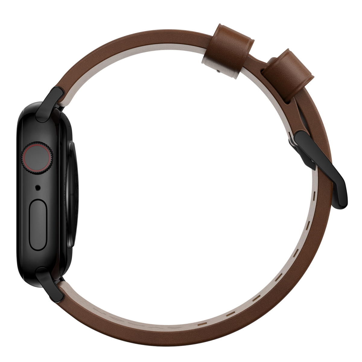 Nomad Modern Leather Band for Apple Watch Ultra 3 / 2 / 1 - 49mm - Brown #color_brown