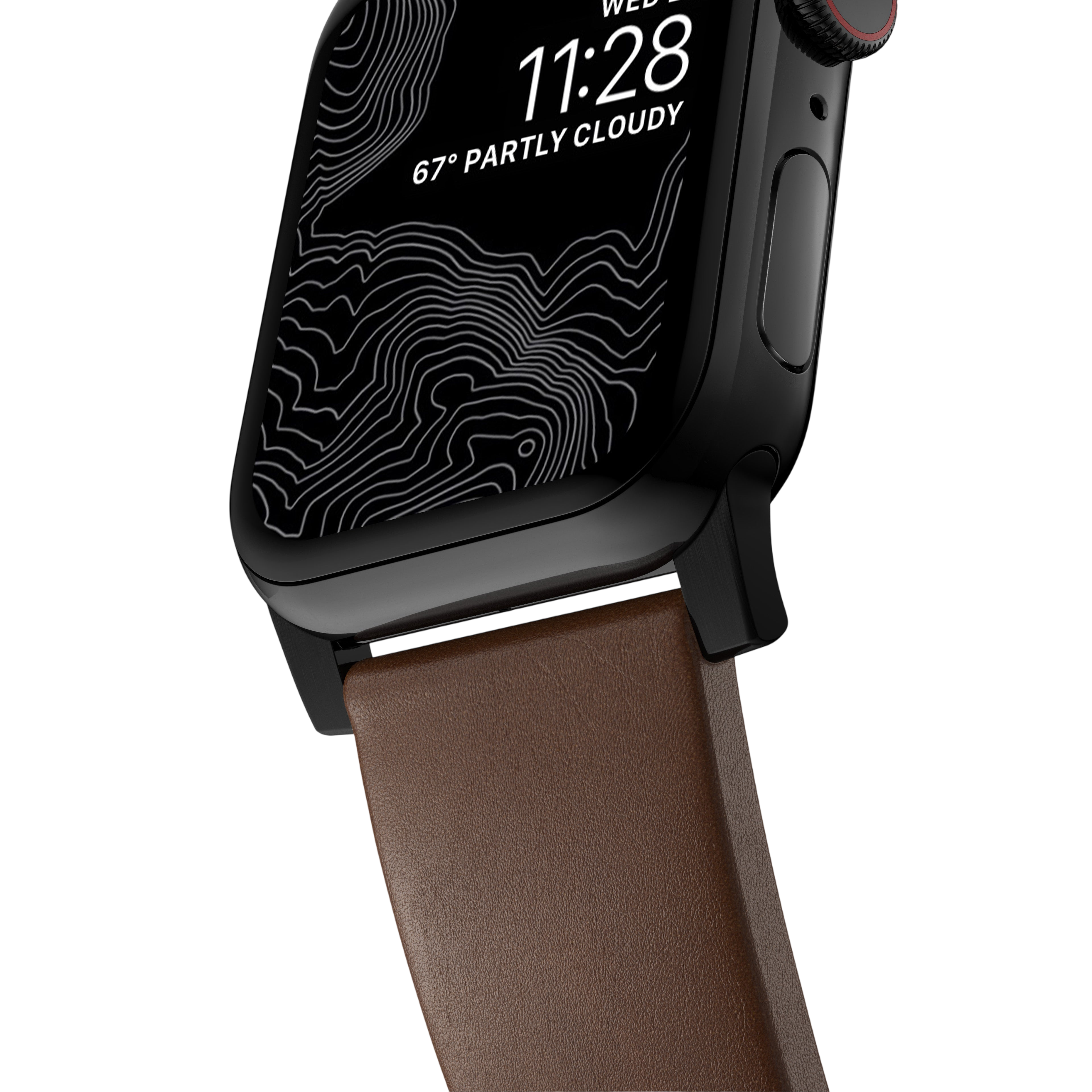 Nomad Modern Leather Band for Apple Watch Ultra 3 / 2 / 1 - 49mm