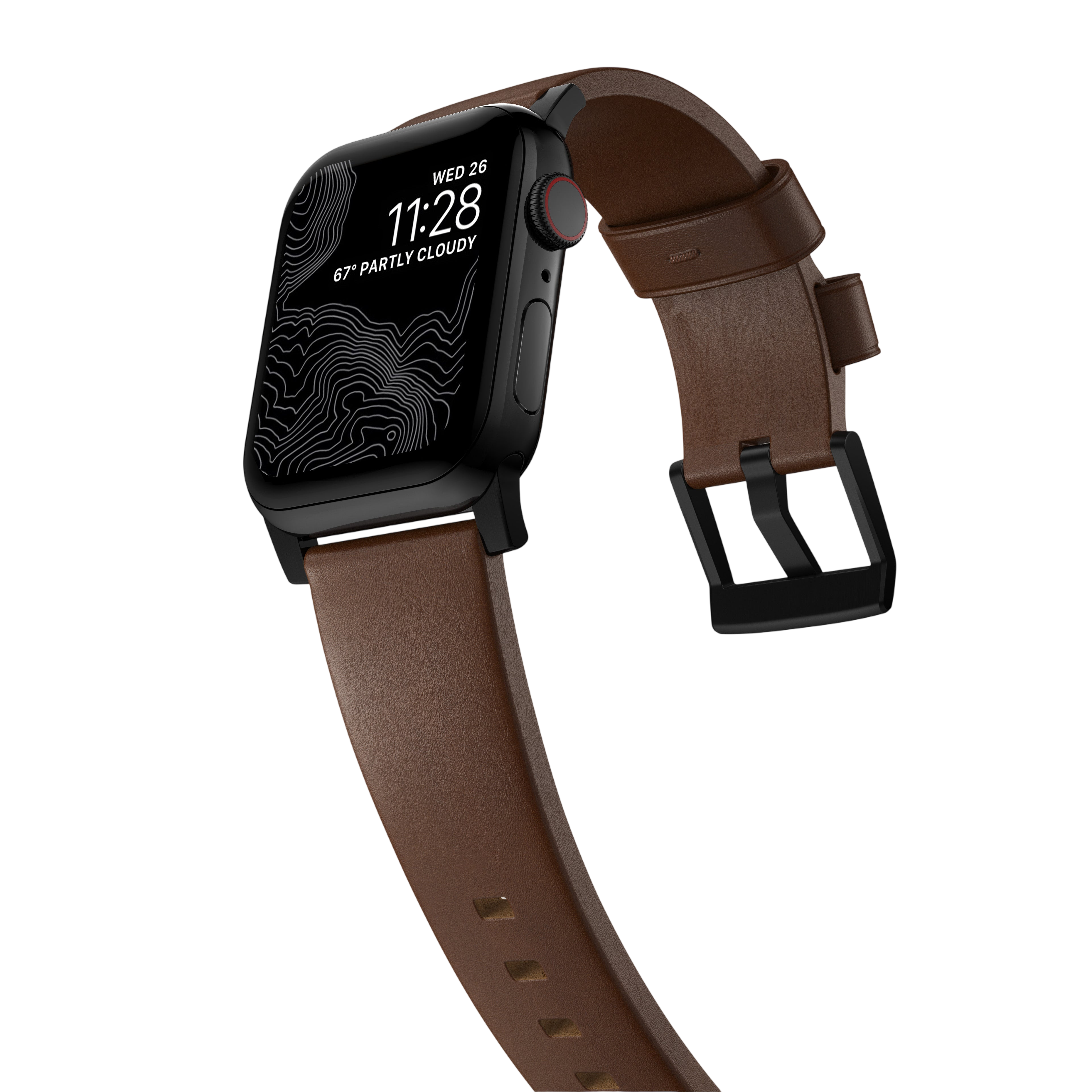 Nomad Modern Leather Band for Apple Watch Ultra 3 / 2 / 1 - 49mm